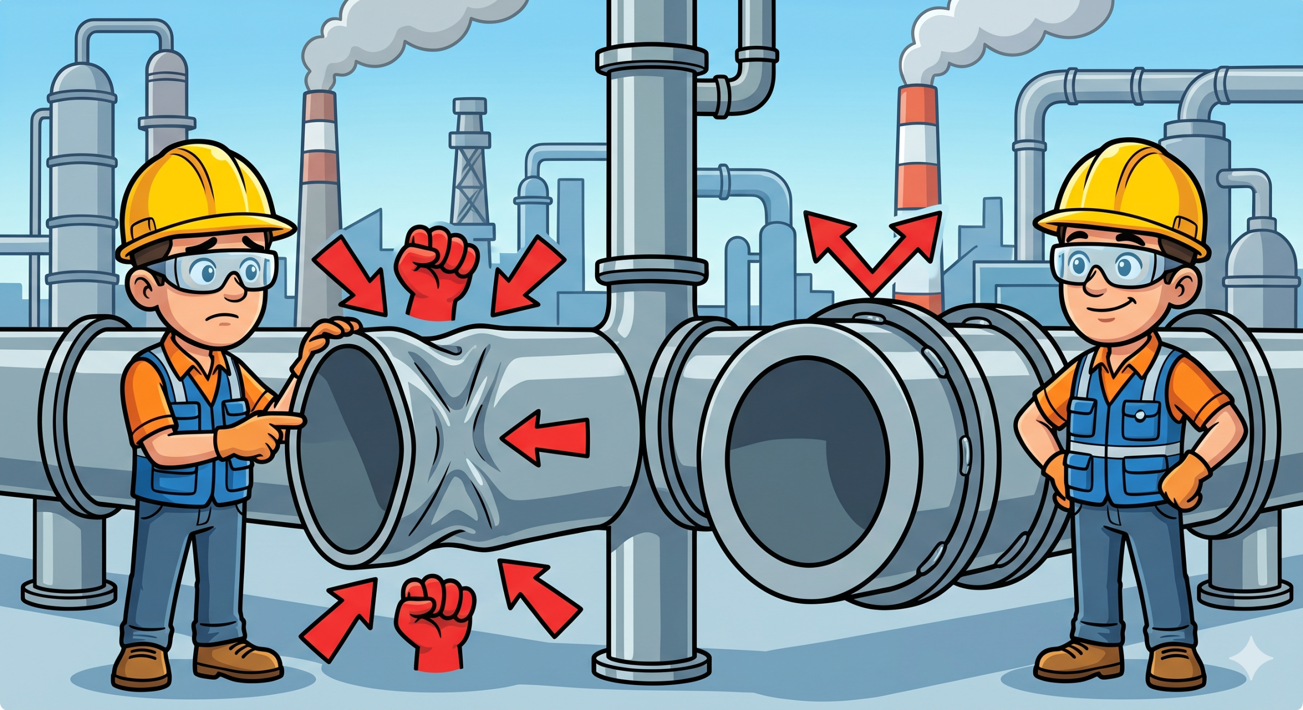 You are currently viewing 🎈 เมื่อแรงดันภายนอกก็สำคัญ External Pressure Design of Pipe